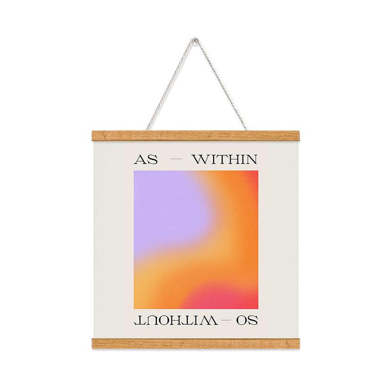 Tiger Spirit As Within So Without Art Print
