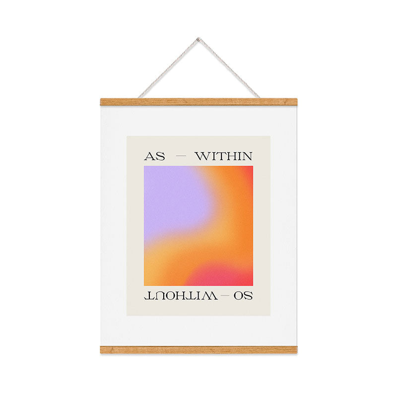 Tiger Spirit As Within So Without Art Print
