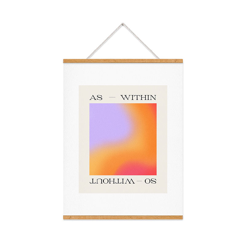 Tiger Spirit As Within So Without Art Print
