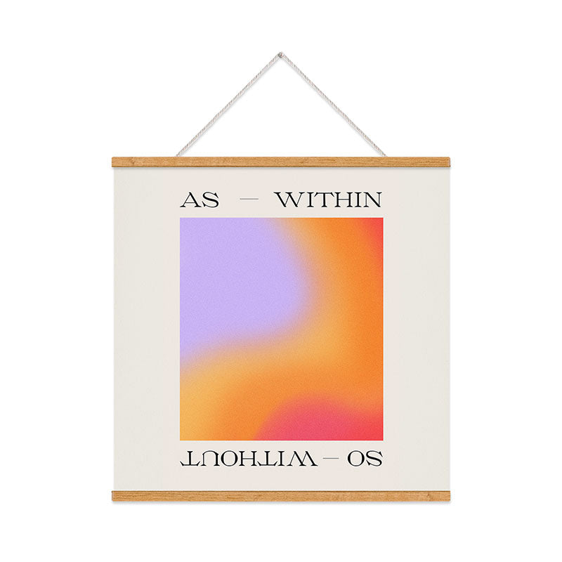 Tiger Spirit As Within So Without Art Print
