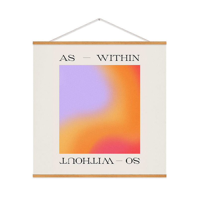 Tiger Spirit As Within So Without Art Print