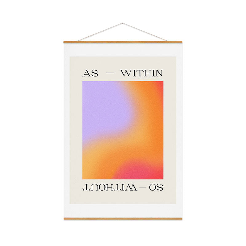 Tiger Spirit As Within So Without Art Print