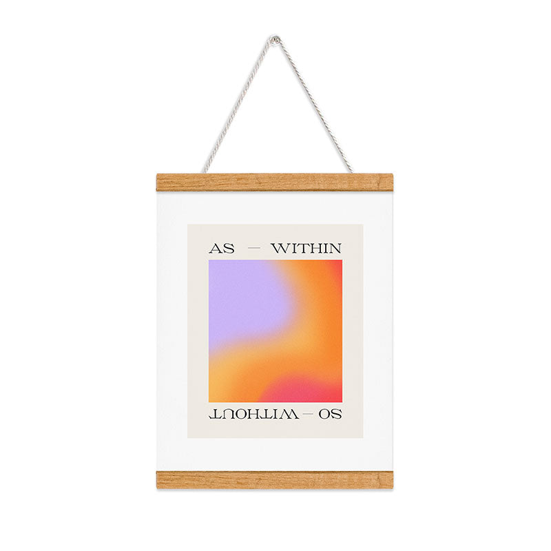 Tiger Spirit As Within So Without Art Print