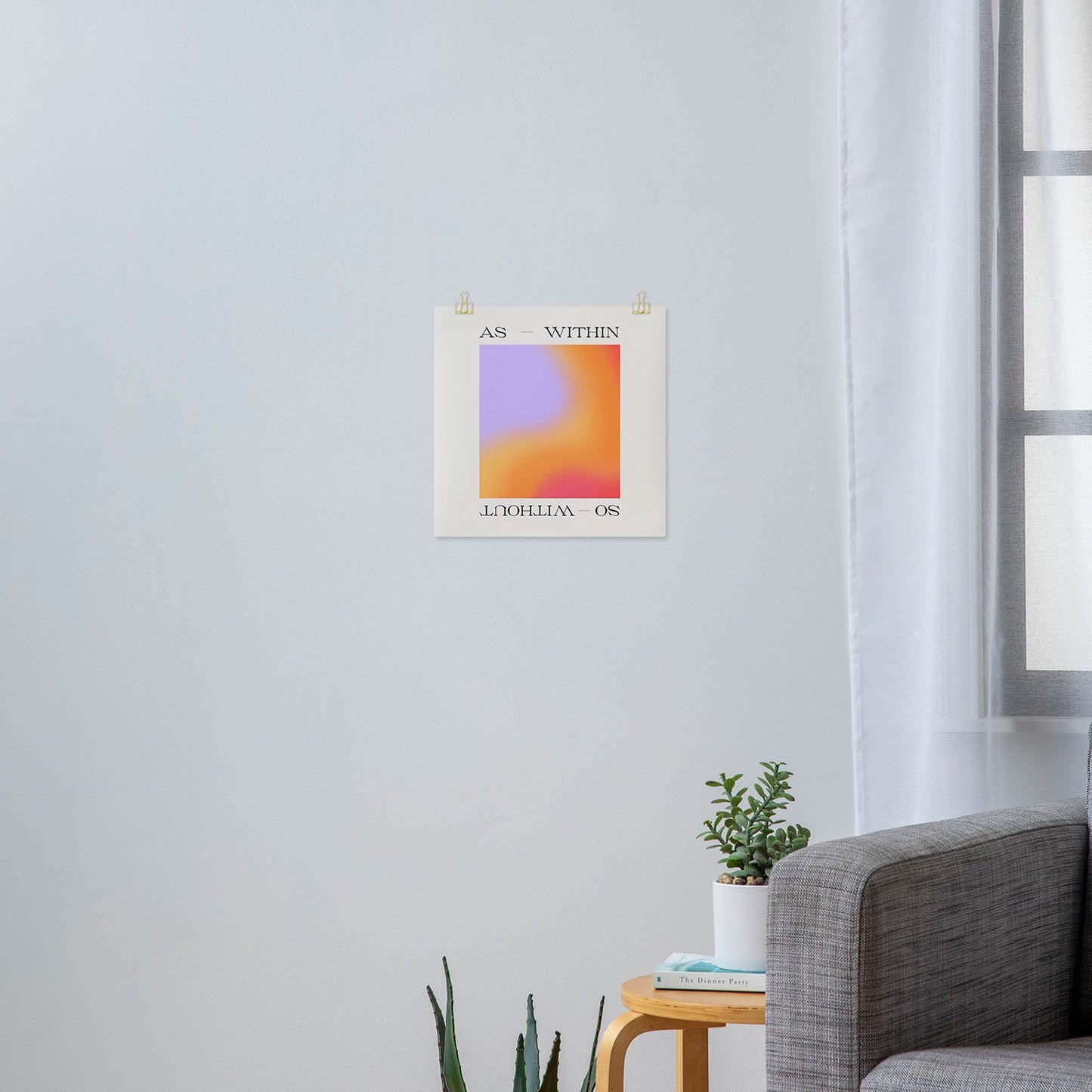 Tiger Spirit As Within So Without Art Print