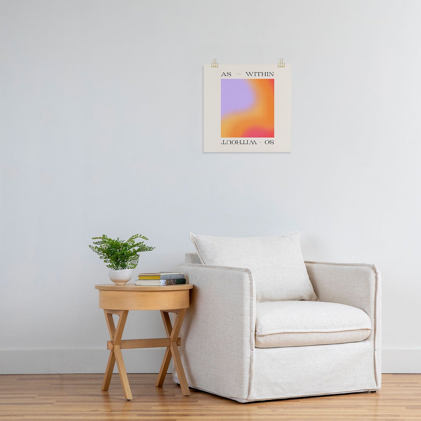 Tiger Spirit As Within So Without Art Print