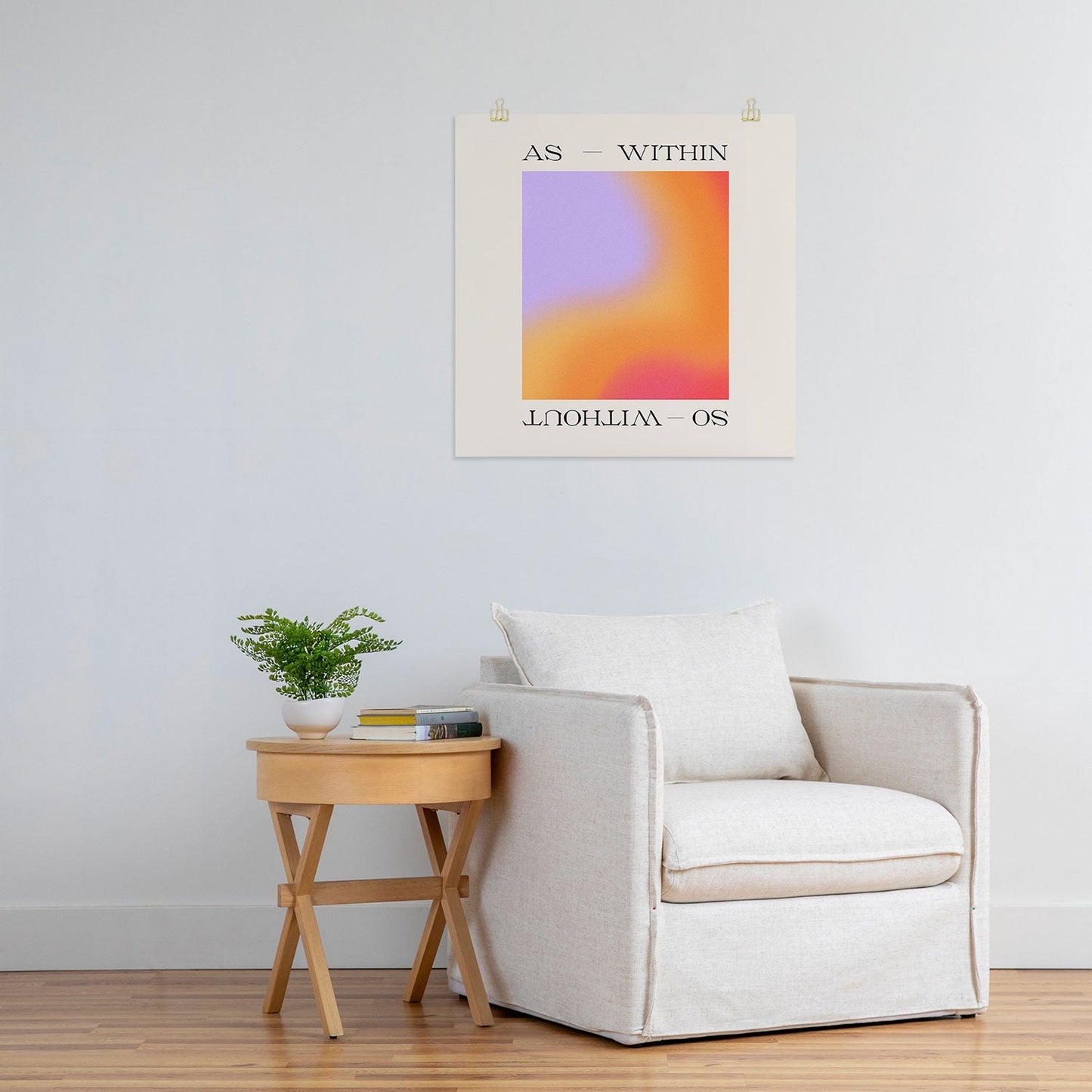 Tiger Spirit As Within So Without Art Print