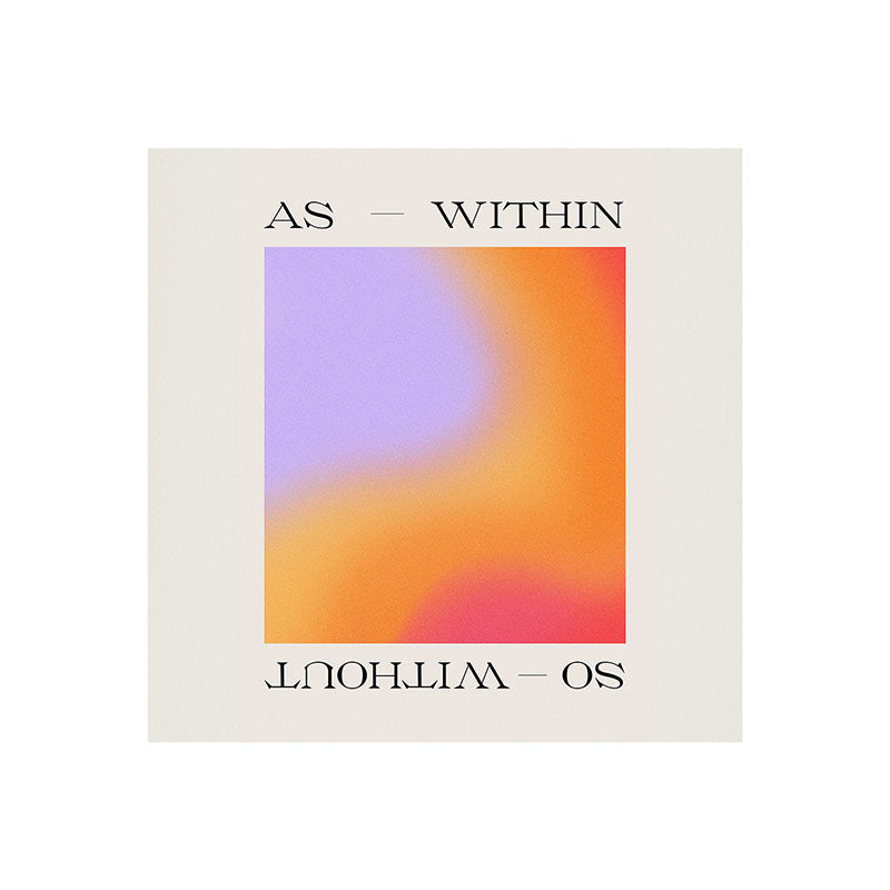 Tiger Spirit As Within So Without Art Print