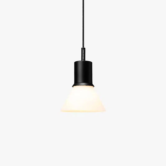Type 80™ Pendant Matte Black - Opal Glass