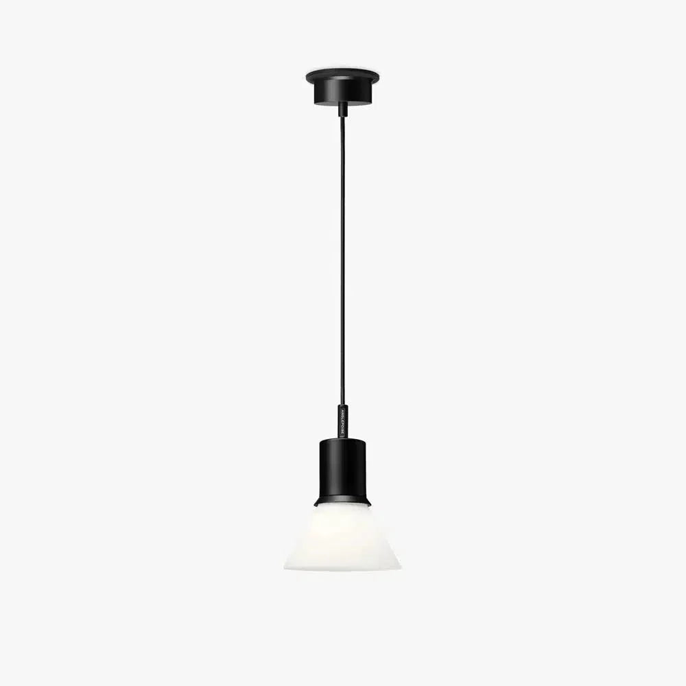 Type 80™ Pendant Matte Black - Opal Glass