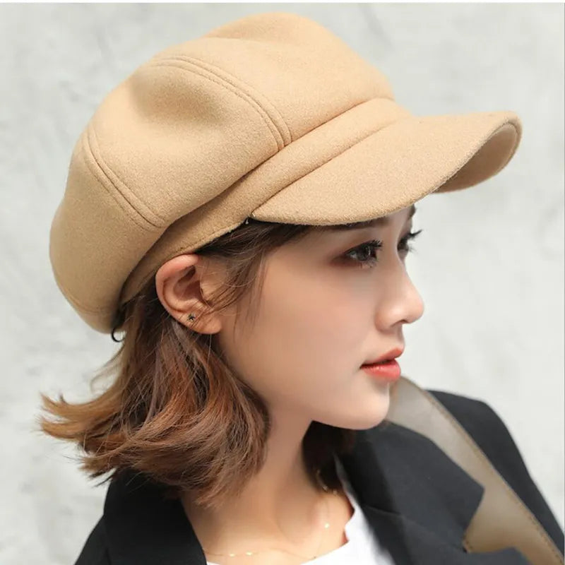 Sheila - Newsboy Cap voor Dames - Chic &  Veelzijdig