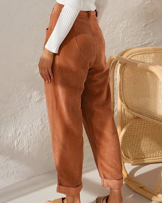 Kamryn - Klassieke Hoge Taille Broek voor Vrouwen